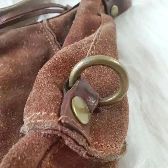 Lucky Brand Y2K Brown Leather Shoulder Bag - Picture 5 of 15